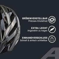 Olympic Sportswear Alpina sports tour helm panoma 2.0 56-59 glans zwart/grijs - thumbnail