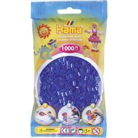 Hama midi strijkkralen - blauw neon (036), 1000st. - thumbnail