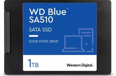 Western Digital Blue™ SA510 1 TB SSD harde schijf (2.5 inch) SATA 6 Gb/s Retail WDS100T3B0A Western Digital Blue™ SA510 1 TB SSD harde schijf (2.5 inch) SATA 6 Gb/s Retail WDS100T3B0A