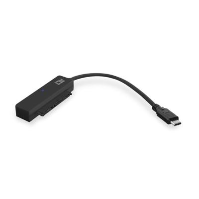 ACT AC1525 Adapter USB-C | 2,5" SATA HDD/SSD | Zwart - 15 cm