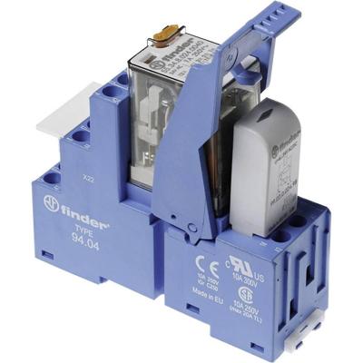 Finder 58.34.8.230.0062 Relaismodule Nominale spanning: 230 V/AC Schakelstroom (max.): 7 A 4x wisselcontact Tray 1 stuk(s)