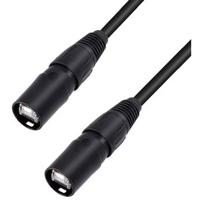 Adam Hall 5 Star CAT6 0100 Cat6A netwerkkabel met etherCON & Draka-kabel 1m - thumbnail