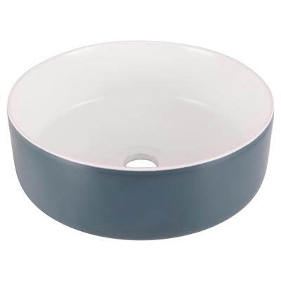 Waskom Differnz Mira 12x36 cm Blauw/Wit