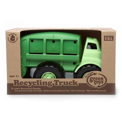 Green Toys vuilniswagen