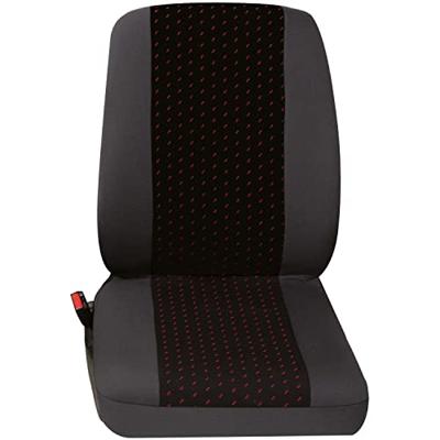 Petex 30070012 Profi 1 Autostoelhoes 4-delig Polyester Rood, Antraciet Bestuurder, Passagier