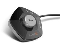 Technaxx FM-zender + opladen + MP3-speler + Bluetooth, LCD-display (FMT1100BT), zwart, 16 x 11 cm - thumbnail