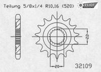 ESJOT Sprocket 520 14z standard - thumbnail