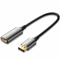 DisplayPort naar HDMI Kabel Vention HFNBC Zwart - thumbnail