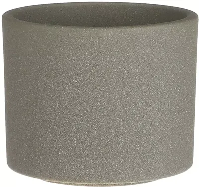 Pot era d12h10cm groen sand Pot era d12h10cm groen sand