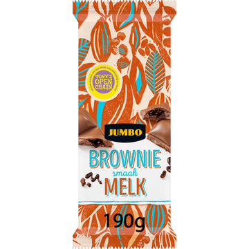 Jumbo Melkchocolade Brownie 190 g