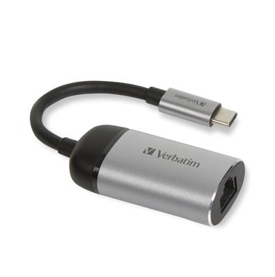 Verbatim USB-C Adapter [1x USB-C stekker - 1x RJ45-bus] 49146 0.10 m