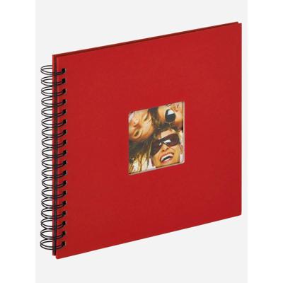 walther+ design SA-108-R Ringbandalbum (b x h) 26 cm x 25 cm Rood 40 bladzijden