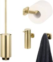 Ben Mykanto toiletset 4-delig geborsteld messing - thumbnail
