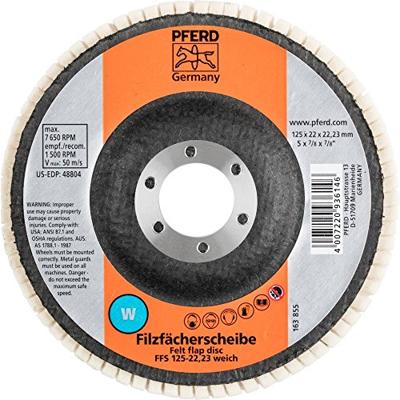 PFERD TOOLS 44370125 Polijstvilt Diameter 125 mm 5 stuk(s)