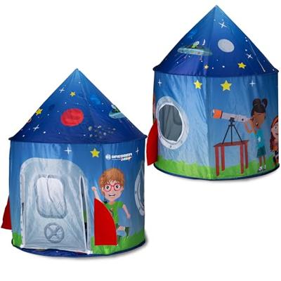 BRESSER JUNIOR Lenzentelescoop 50/360 met tent (blauw)