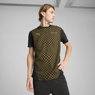 PUMA Porsche Trainingsshirt Zwart Goud PUMA Porsche Trainingsshirt Zwart Goud