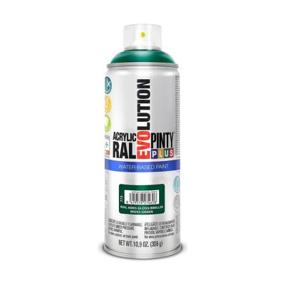 Sprayverf Pintyplus Evolution RAL 6005 Waterbasis Moss Green 400 ml