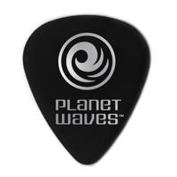 D'Addario 1CBK7-10 black celluloid plectra 10 pack extra heavy - thumbnail