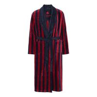 Ambassador Ambassador Skagerak Navy/Red Stripe Heren Badjas 20295-25-M - thumbnail