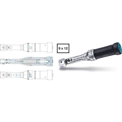 HAZET Momentsleutel 6280-1CT - Draaimomentbereik min-max: 2 - 10 Nm - Nauwkeurigheid: 2% - 9 x 12 mm insteekvierkant hol - Lengte: 181 mm HAZET Momentsleutel 6280-1CT - Draaimomentbereik min-max: 2 - 10 Nm - Nauwkeurigheid: 2% - 9 x 12 mm insteekvierkant hol - Lengte: 181 mm
