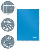 Leitz 46660030 Notitieboek Geruit Lichtblauw Aantal paginas: 80 DIN A5 - thumbnail