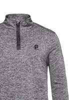 Protest Rewill 1/4 Zip Pully Heren Dark Grey Melee M - thumbnail