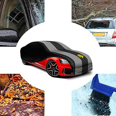 Autobedekking Momo 001 1 Cape Binnenkant Zwart - Maat: L