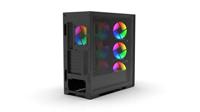 INCA EMG-17XB Midi-tower PC-behuizing Zwart - thumbnail