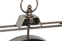 Muurklok Home ESPRIT Zwart Gouden Kristal Ijzer 60 x 9 x 80 cm - thumbnail