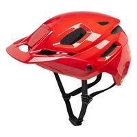 Ked Fietshelm pectgoud me-1 m (52-58cm) - fiery rood - thumbnail