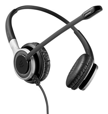 EPOS | Sennheiser IMPACT SC 668 Headset Hoofdband Zwart, Zilver