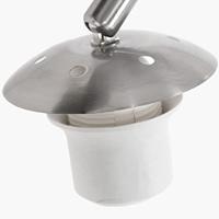 Steinhauer BooglampGramineus grijs met taupe lampenkap - 9676ST - thumbnail