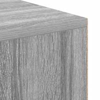 Bureau met plank Grijs Sonoma 102 x 50 x 75 cm Bewerkt hout - thumbnail