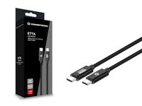 CONCEPTRONIC Kabel USB-C 3.0 -> C St/St 1.20m 5A 10Gbps sw - thumbnail
