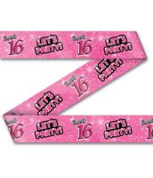 Afzetlint Sweet 16 Roze (12m) - thumbnail