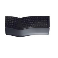 CHERRY KC 4500 ERGO toetsenbord Universeel USB AZERTY Frans Zwart - thumbnail