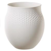 Villeroy & Boch Manufacture Collier Blanc Vaas Perle M 17,5 cm - thumbnail