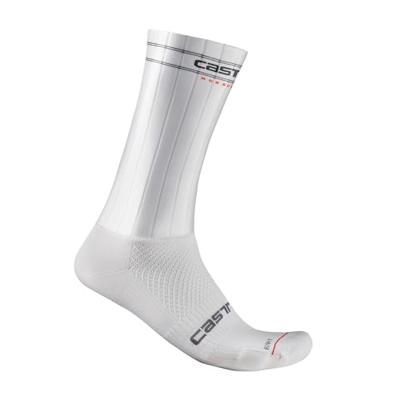 Castelli fast feet 3 sock wit unisex XXL