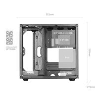 ATX Semi-toren BehuizingMars Gaming MCVIEWW Wit - thumbnail