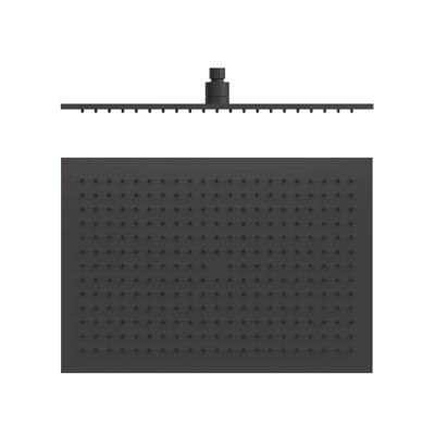 Hoofddouche Tres Plafonduitloop 45x31.5 cm Mat Zwart Tres