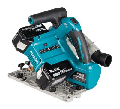 Makita DSP600PT2J Accu invalzaag LXT 2x18V | 2x5.0Ah accu's en duolader