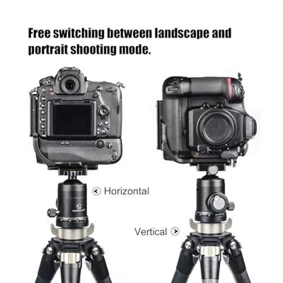 Sunwayfoto L-Plate for Nikon D850 (incl. grip PNLD850G) Sunwayfoto L-Plate for Nikon D850 (incl. grip PNLD850G)