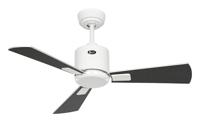 CasaFan ECO NEO III 92 WE-WN/SI WiFi Flügel Wenge/silber Plafondventilator 12 W (Ø x h) 92 cm x 360 mm Wit Met afstandsbediening, Timer, Met wintermodus, - thumbnail