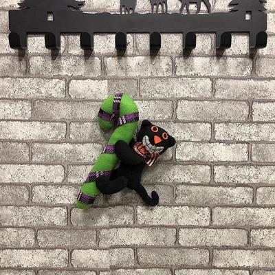 CX189008 Halloween creatieve hangende poppen geschenken pluche hanger decoratieve rekwisieten (zwarte kat)