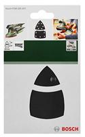 Bosch Accessories 2609256D20 Schuurschijf voor PSM 200 AE, 2-delig, driehoekig, SDS, 102 x 92 mm, klittenband. - thumbnail