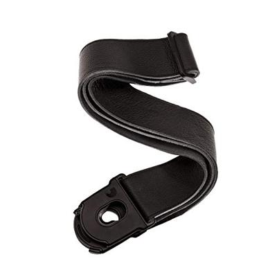 D&apos;Addario 50PLL00 Planet Lock gitaarband zwart leer - thumbnail
