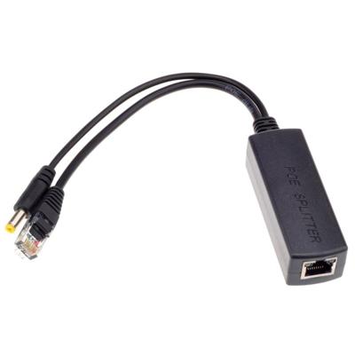 Power over Ethernet splitter 48V input en 12V output 48V PoE splitter adapter laat 12V DC IP camera POE camera worden
