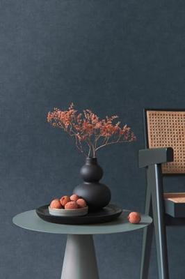 Livingwalls Smart Surfaces - Blauw - Structuur - 395672