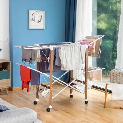 InnovaGoods Innovagoods Verticaal Kledingdroogrek op Wielen Dreeyl - 38 Stangen