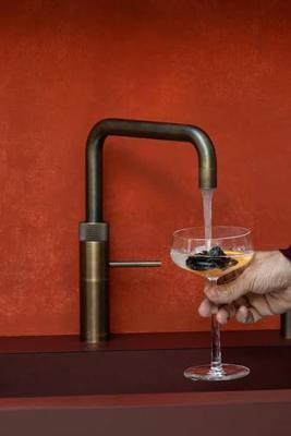 Quooker Fusion Square Rose Koper Kraan Grijs - thumbnail